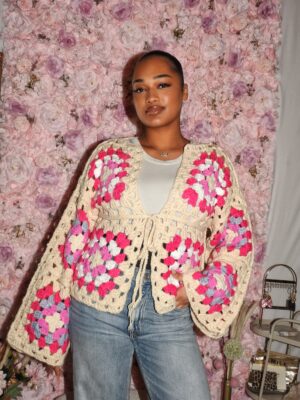 Cardigan crochet Taïna